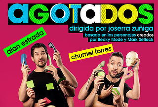 Chumel y Alan Estrada en AGOTADOS