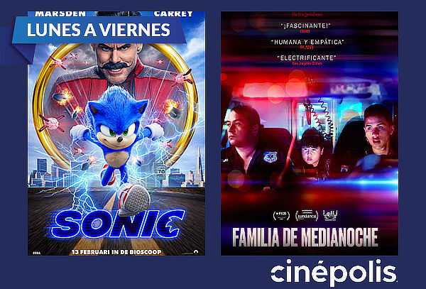 Cinépolis: Entrada 2D Sala Tradicional de Lunes a Viernes