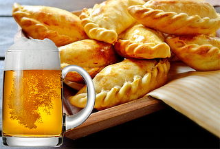 Empanadas + Pizza a elegir + Cervezas para 2