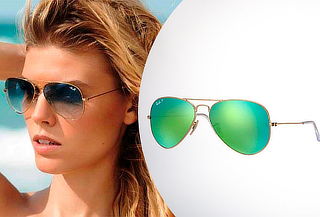 Lentes RayBan Aviator modelo RB 3025 112/P9-Verde Polarizado