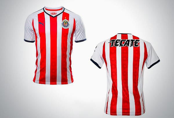 Jersey Chivas original Puma en tela Dri-Fit para hombre