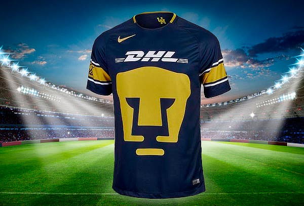 Jersey Pumas original Nike Dri-Fit para caballero S