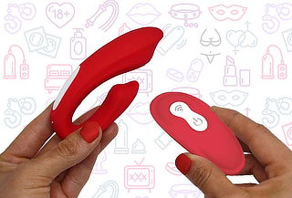 Vibrador para Parejas Wow Us Wow by Erotika