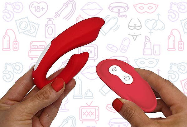 Vibrador para Parejas Wow Us Wow by Erotika