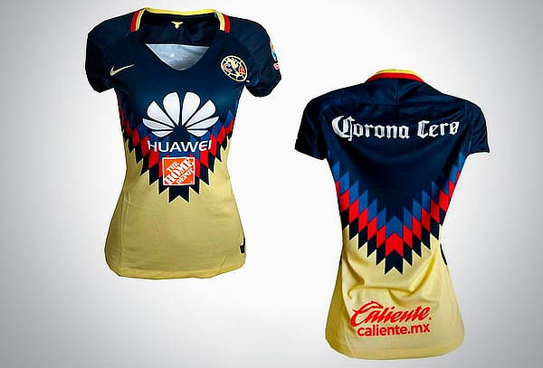 Jersey América original Nike Local 2017-2018 para Dama