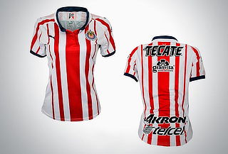 Jersey Chivas original Puma Local 2018-2019 para dama