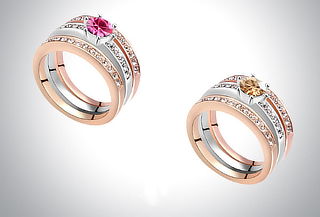 Anillo HAPPINESS en color a elegir. ¡El regalo ideal!