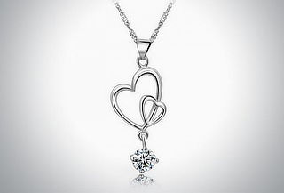 Dije "Be my Baby" con incrustaciones de cristal
