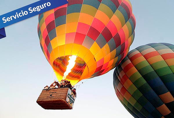 Vuelo por Teotihuacan + Brindis + Certificado y Souvenir 