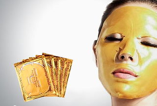 Pack Mascarillas de Oro Colageno Revitalizante Antiedad