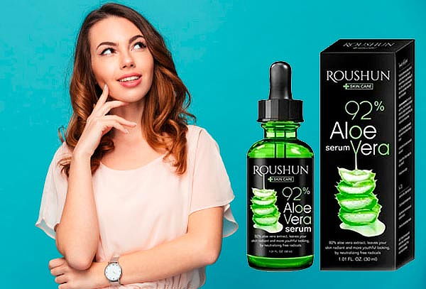 Suero de Aloe Vera para el cuidado de la piel 