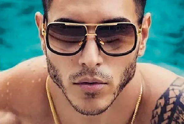 Lentes Tony Stark en color Negro y Rojo 