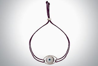 Pulsera Ojo Cord de Plata