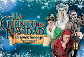 Un cuento de Navidad, el señor Scrooge ¡Función a elegir!