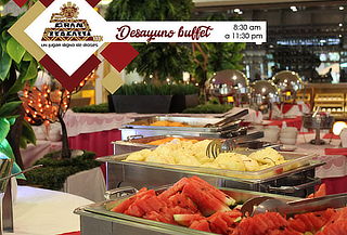Desayuno ó Comida Buffet Gran Teocalli en ¡Teotihuacán!