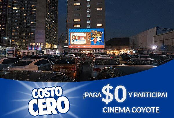 Participa por un Acceso a Autocinema Coyote 