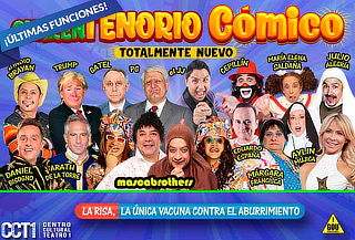 ÚLTIMA FUNCIÓN: El cuarentenorio cómico en CCTI¡Renovado!