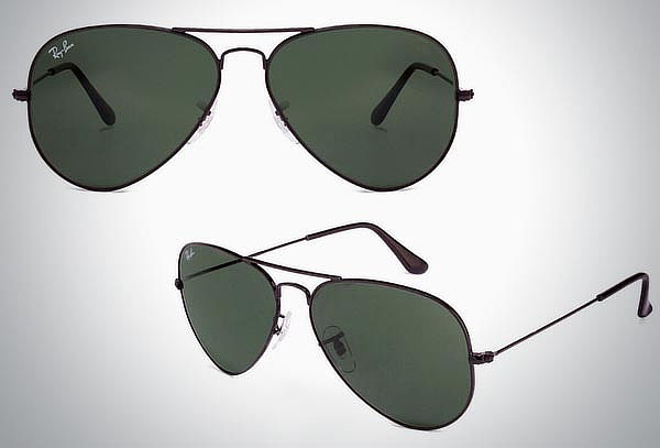 Lentes de sol RayBan Negras Aviador RB3025 L2823