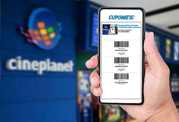 Cineplanet: 2 Entradas + Combo Gigante para 2. Elige Sede
