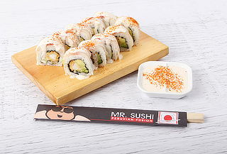 ¡SOLO X HOY! 1 Tabla de Maki Acevichado en MR. SUSHI