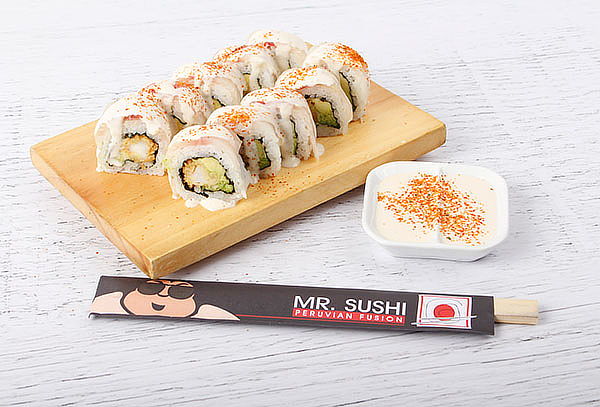 ¡SOLO X HOY! 1 Tabla de Maki Acevichado en MR. SUSHI