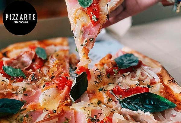Pizza Familiar 2 Sabores en Pizzarte