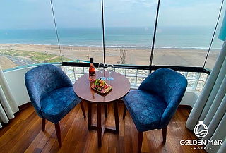 Habitación Matrimonial Deluxe Vista al Mar y Jacuzzi