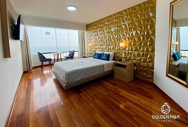 Habitación Matrimonial Deluxe Vista al Mar y Jacuzzi