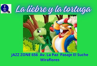 Obra Teatral Infantil "La Liebre y la Tortuga" Junio - 4 p.m