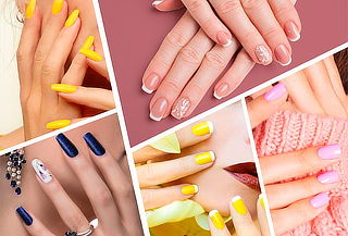 Uñas Acrílicas - Largo #5 con Diseño Personalizado