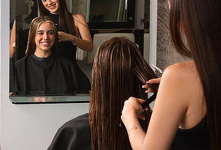 ¡Laceado orgánico permanente  Proline + corte de puntas!