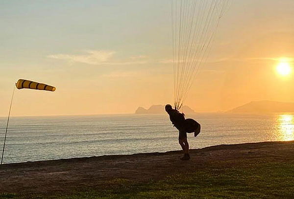 Vuelo en Paratrike sobre Miraflores + Video 360° en 4K