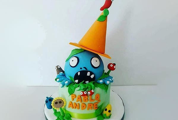 20 Porciones Torta de 1 Piso + Cupcakes +Galletas y Más