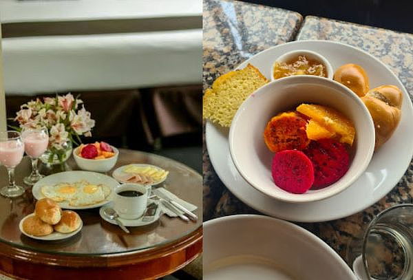 Desayuno buffet en Epiqus hotel - Miraflores