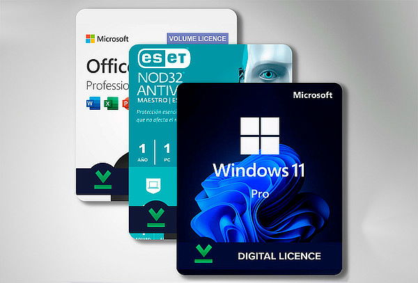 Licencia Windows + Office + Antivirus ESET a S/ 74.90