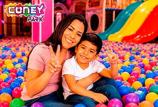Paga S/ 59.90 y Juega 150  en Coney Park TODAS LAS SEDES