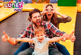  Paga S/ 39.90 y Juega 100.00 Coney Park - TODAS LAS SEDES