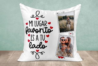 PARA MAMÁ:Cojines Personalizados 40x40cm + Tela Antialérgica