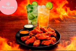 PARA 2: 20 Alitas a Elección + 2 Bebidas