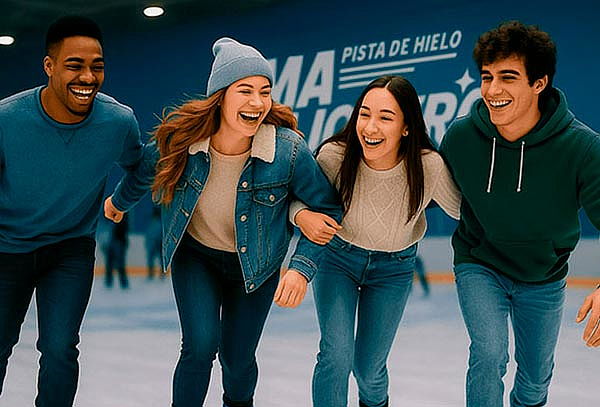 Patinaje Sobre Hielo en Lima Bajo Cero - San Borja