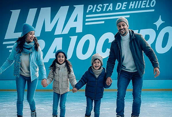 Patinaje Sobre Hielo en Lima Bajo Cero - San Borja