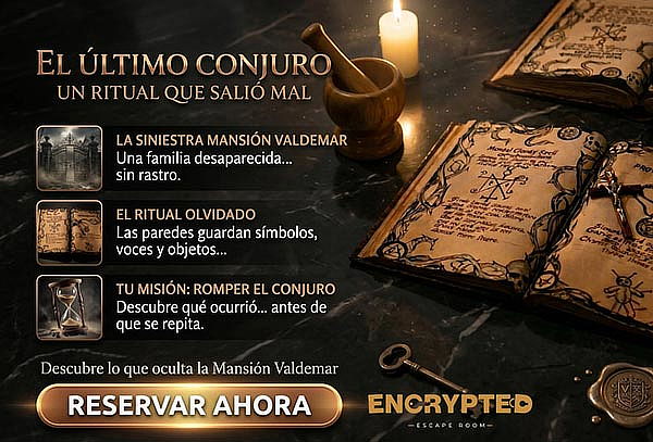El Último Conjuro: Resuelve el Misterio en 60 Minutos +Fotos