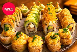30 Makis en Isushi Sushi Bar (Todos los locales)