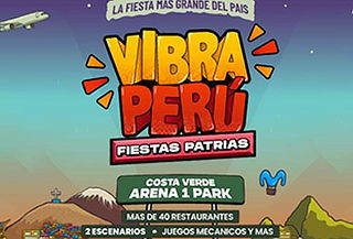 Vibra Perú Fiestas Patrias en Arena Park 1