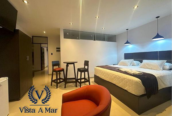 Habitación Simple o Matrimonial con Vista al Mar por 4 Horas