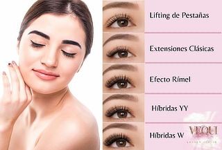 Extensiones de Pestañas Naturales a Elección
