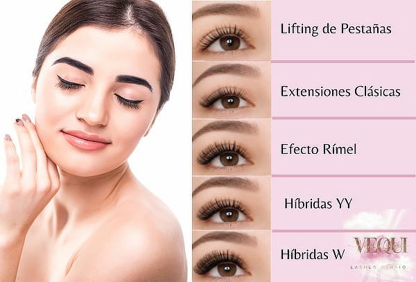 Extensiones de Pestañas Naturales a Elección