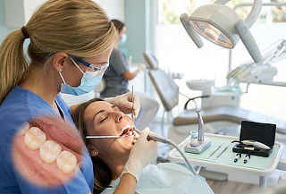 2 Resinas Simples + Limpieza Dental