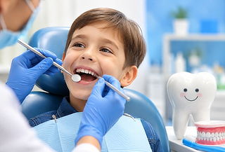 Tratamiento Infantil: Profilaxis + Flúor + 2 Sellantes