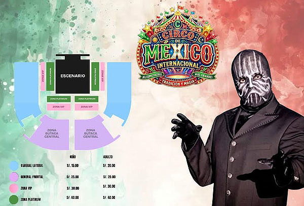 Circo internacional Mexico : El Mago Enmascarado